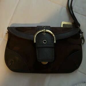 Coach brown used once.